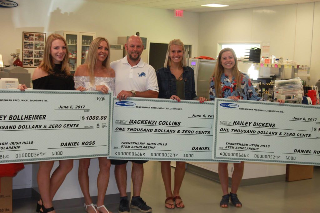2017 TransPharm scholarship winners